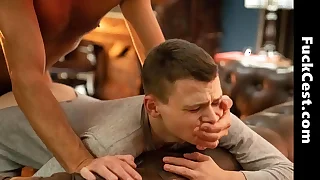 Boy's Visions of His StepUncle’s Thick Weasel words in His Throat and Tight Boy Hole - Fuckcest